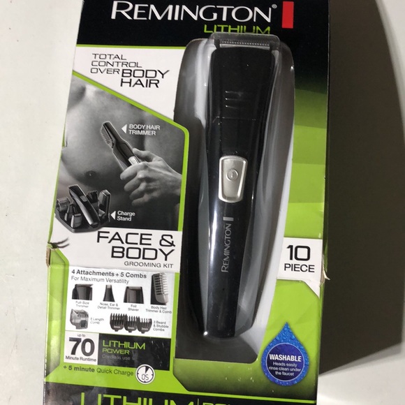 remington pg525 head to toe body groomer kit